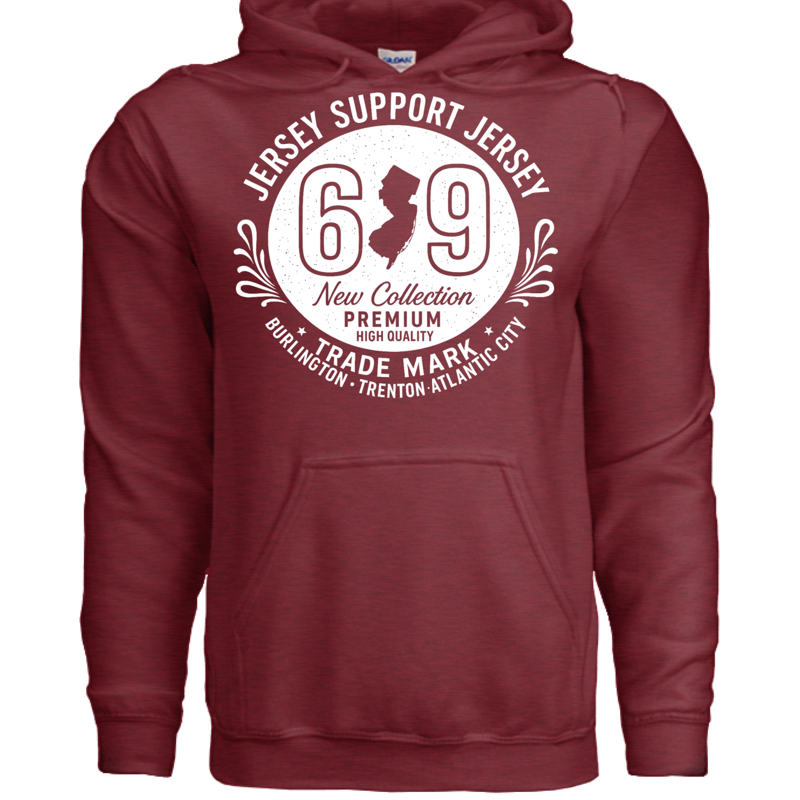 ANTIQUE CHERRY RED - FRONT