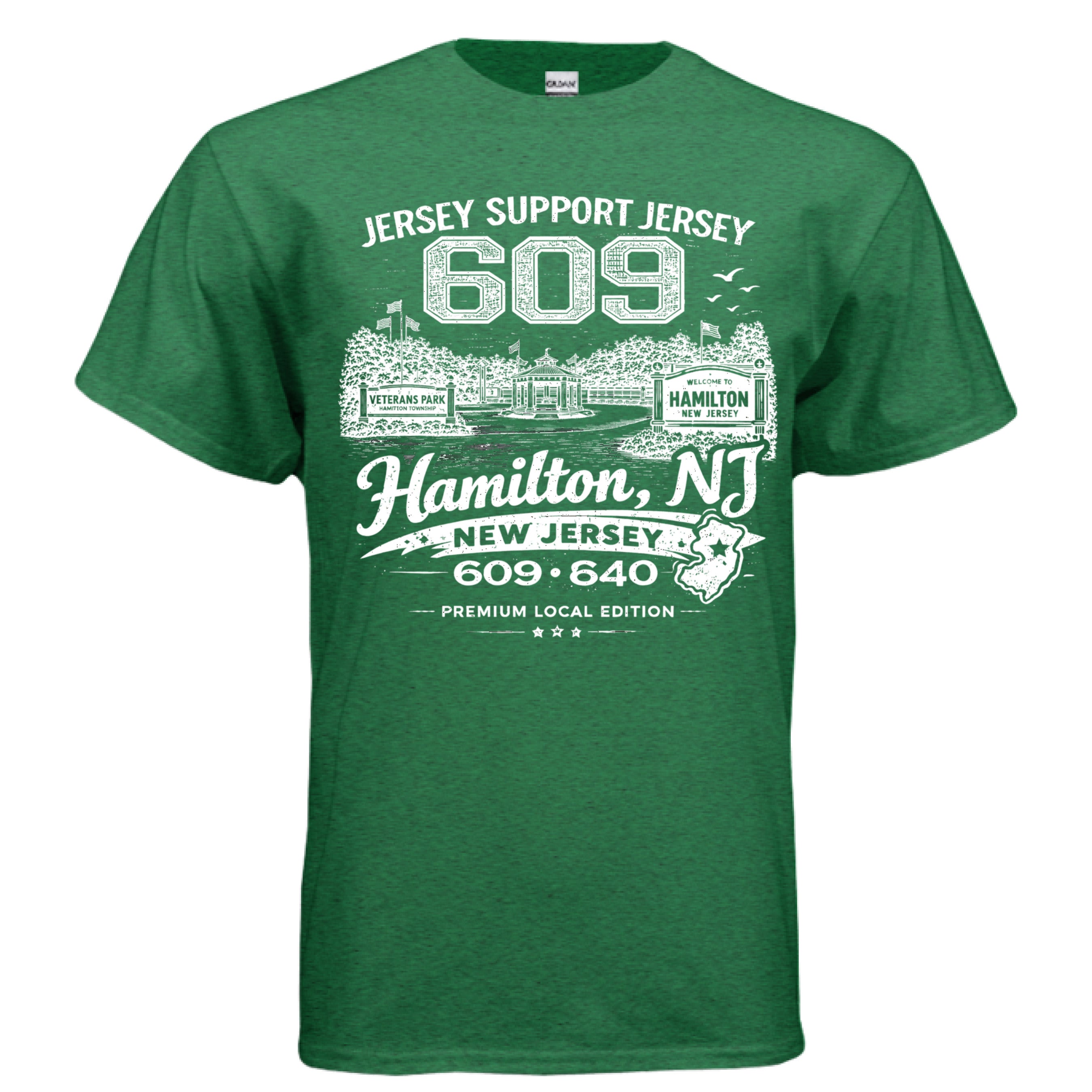 ANTIQUE IRISH GREEN - FRONT