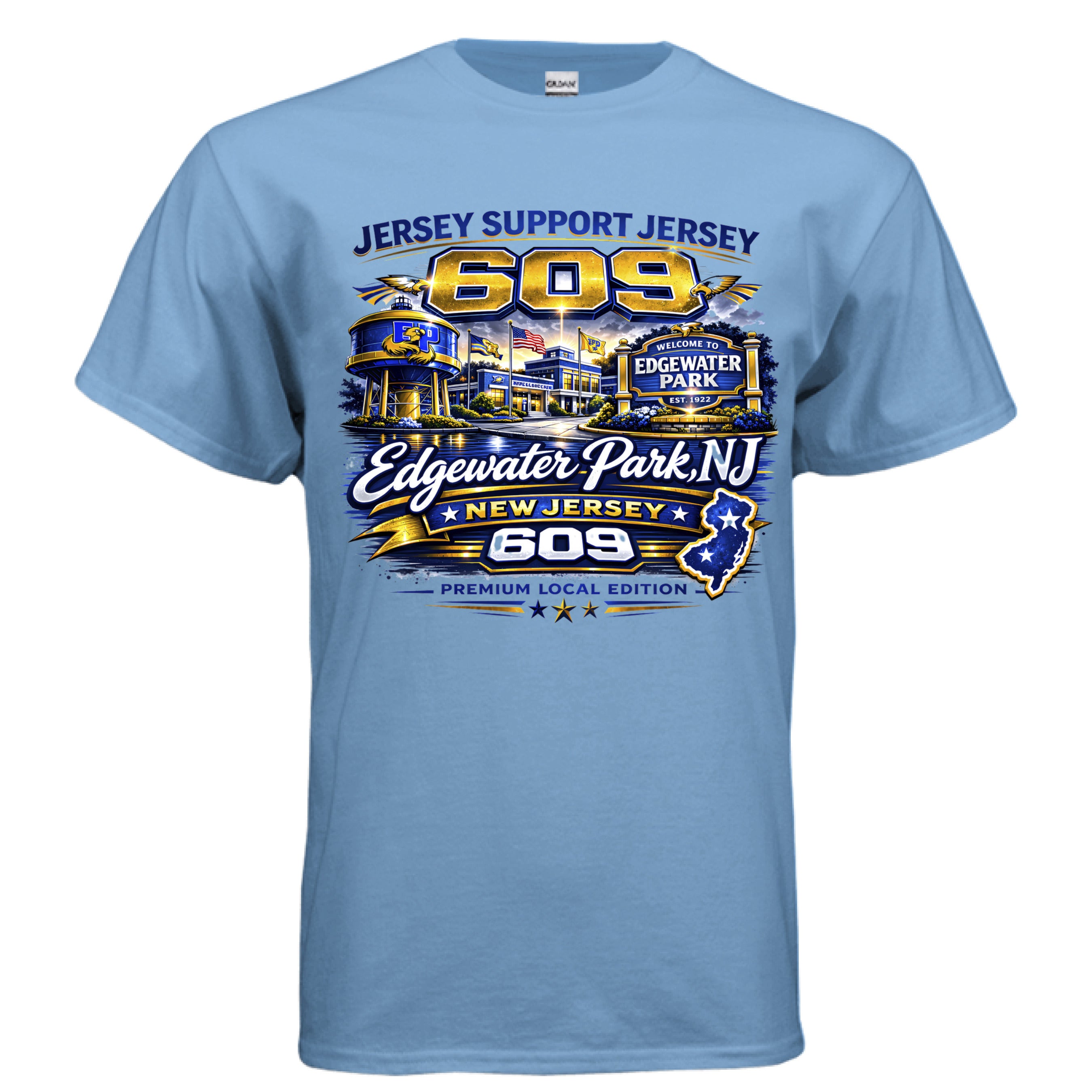 CAROLINA BLUE - FRONT