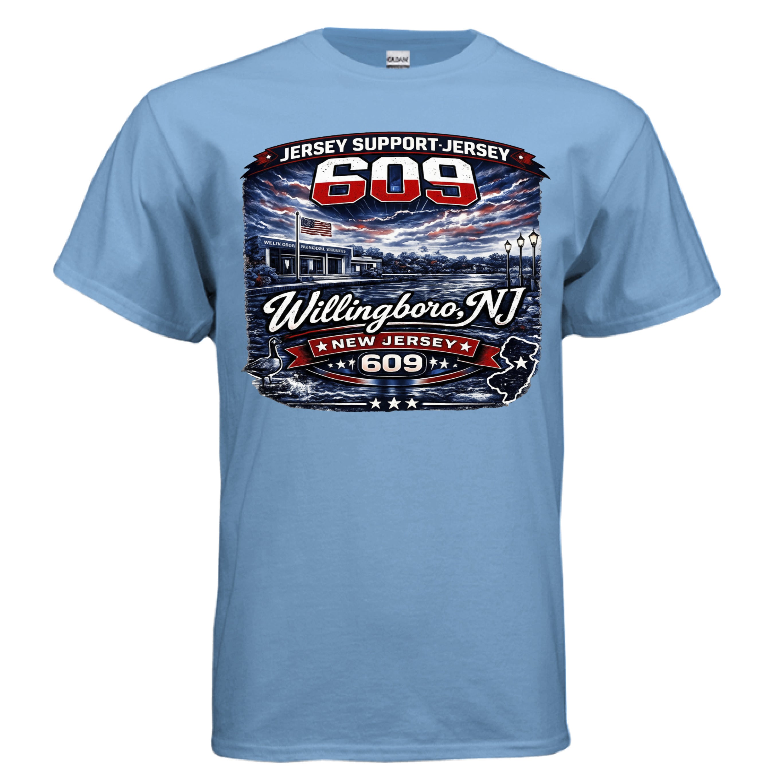 CAROLINA BLUE - FRONT