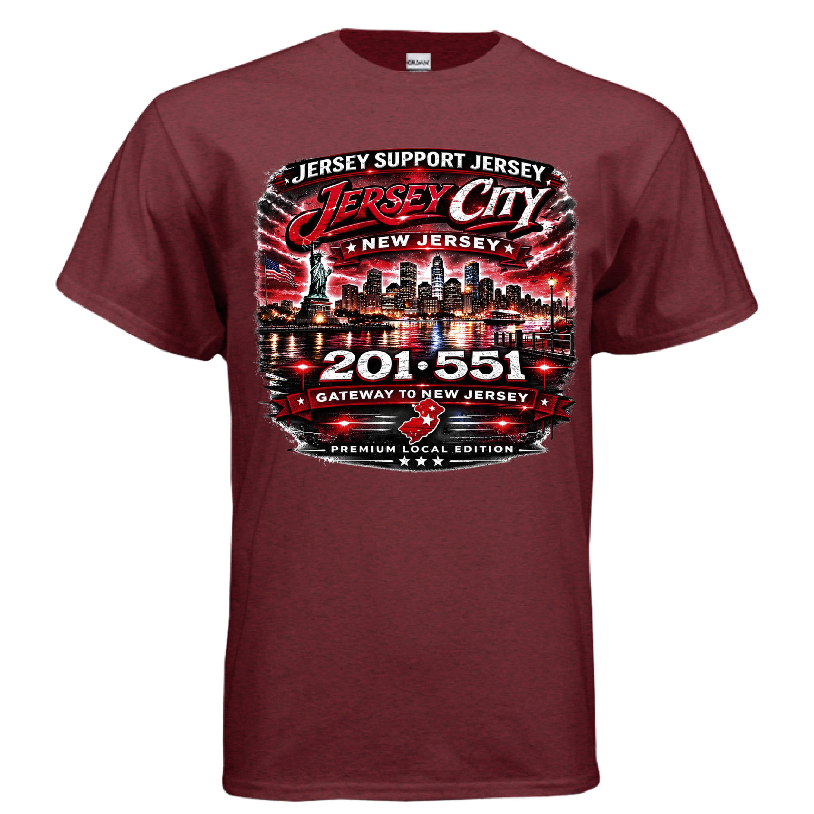 ANTIQUE CHERRY RED - FRONT